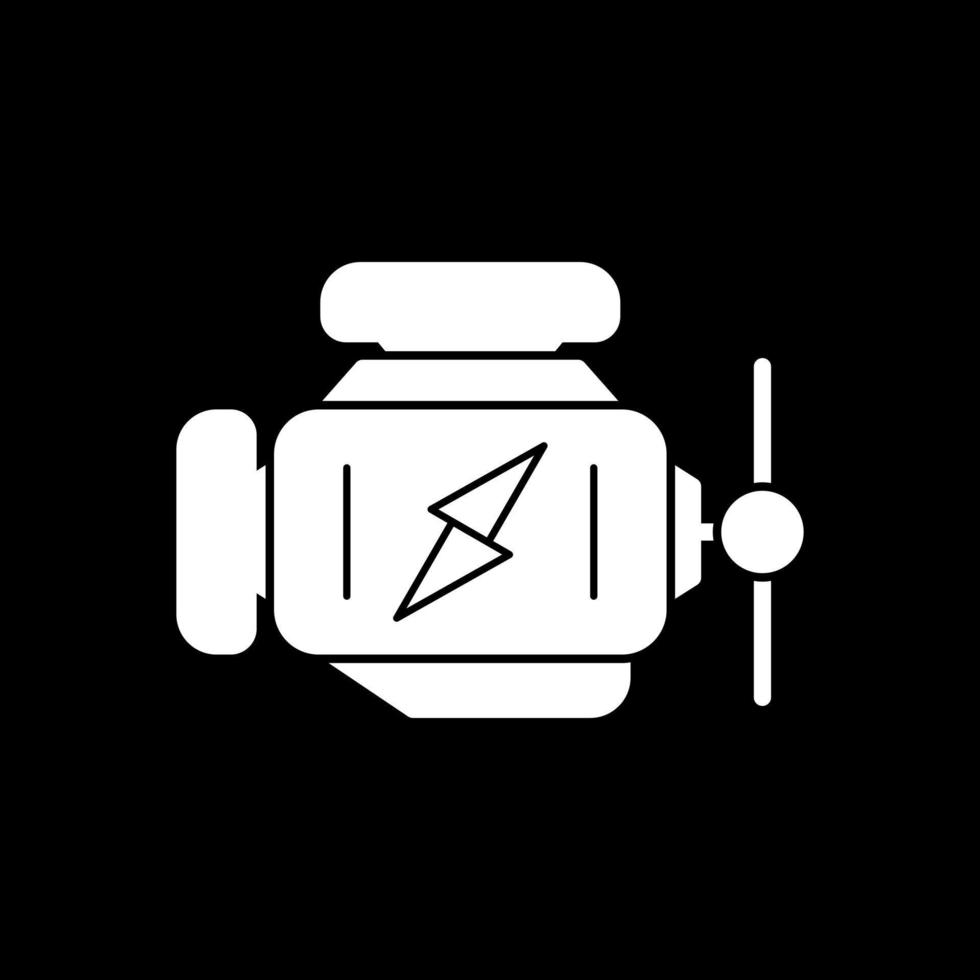 Car Engine Vector Icon Design