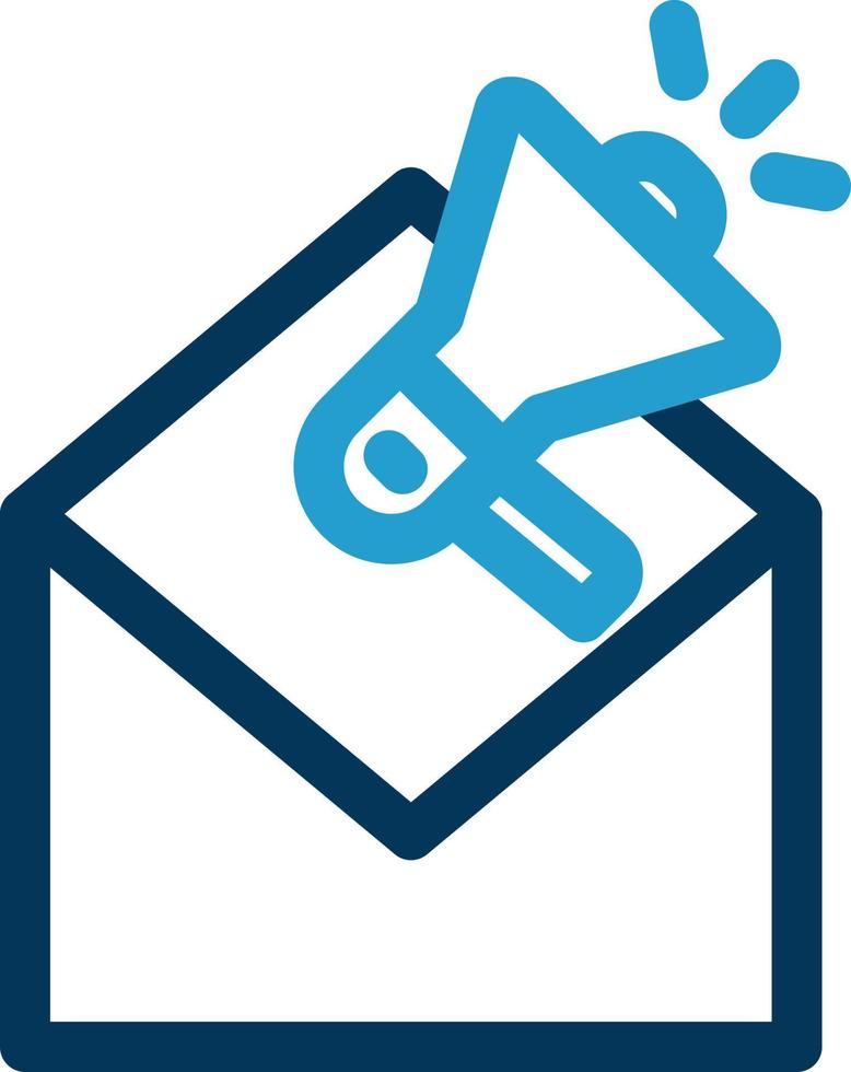 Email Marketing Vector Icon Design