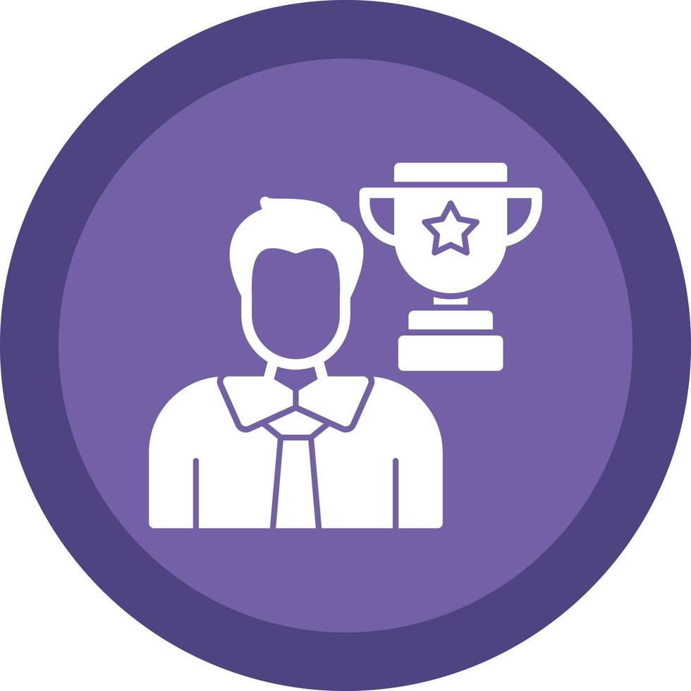 Winner Vector Icon Design