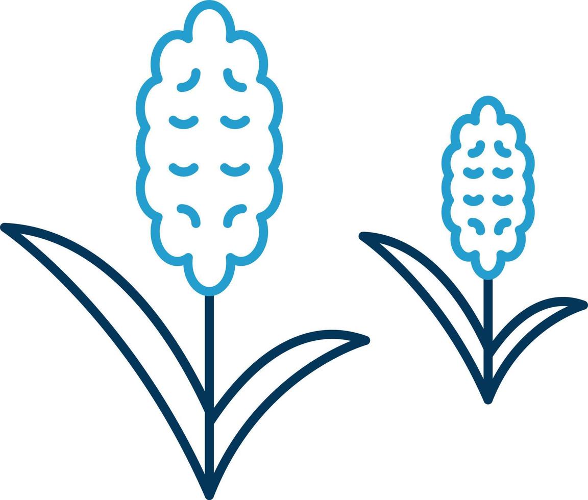 Hyacinth Vector Icon Design