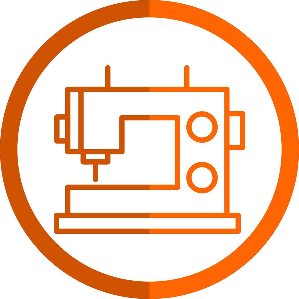 Sewing Machine Vector Icon Design