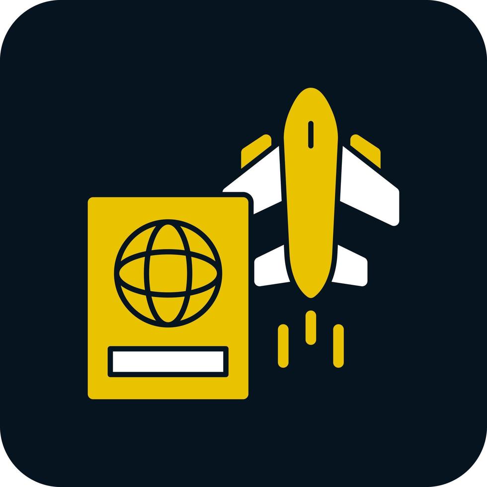 International Flights Vector Icon Design