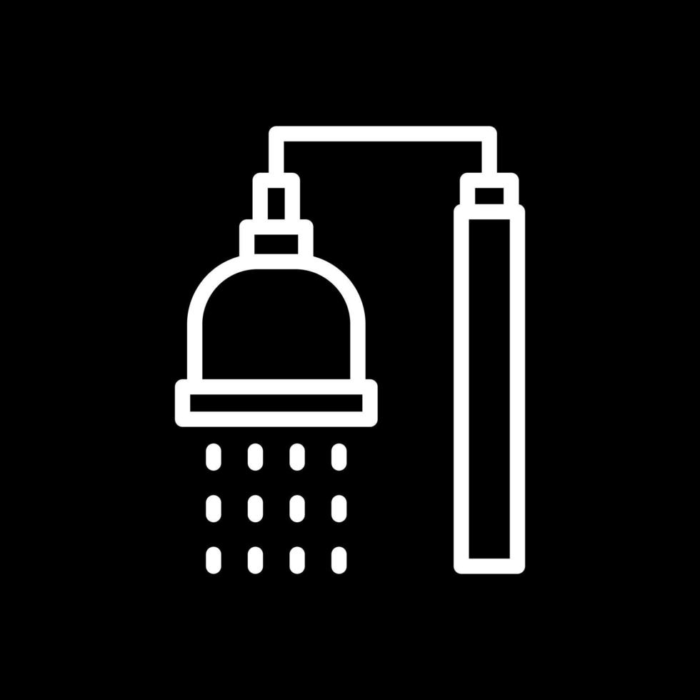 Shower Vector Icon Design