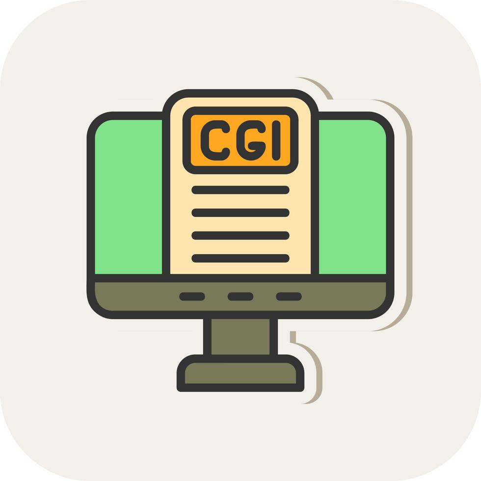 Cgi Vector Icon Design