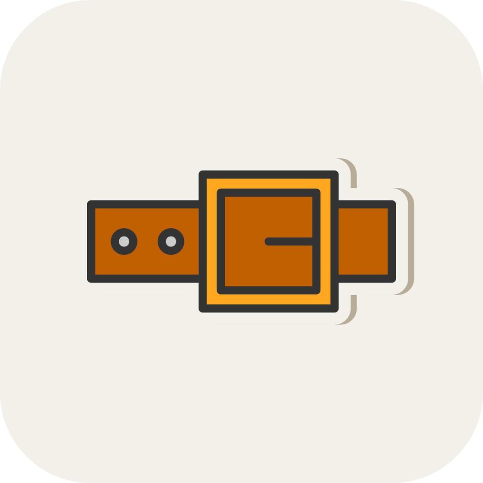 Belt Vector Icon Design