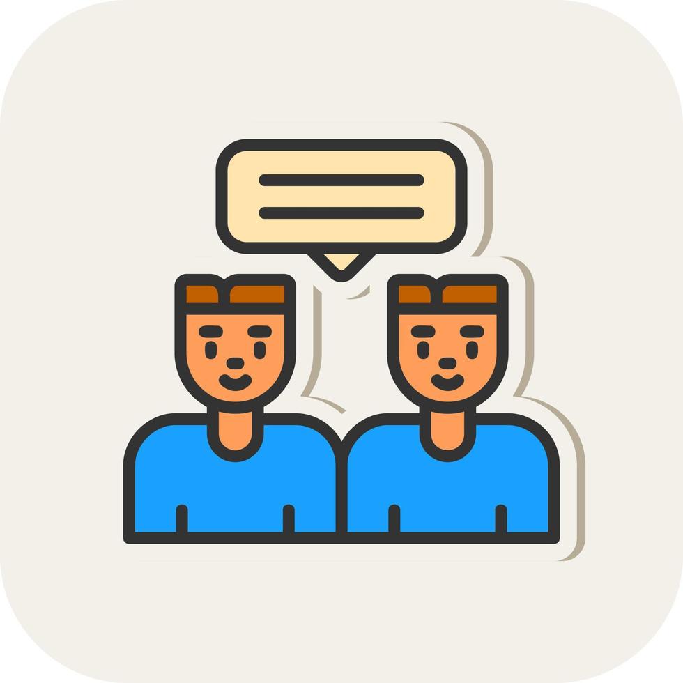 Meeting Vector Icon Design