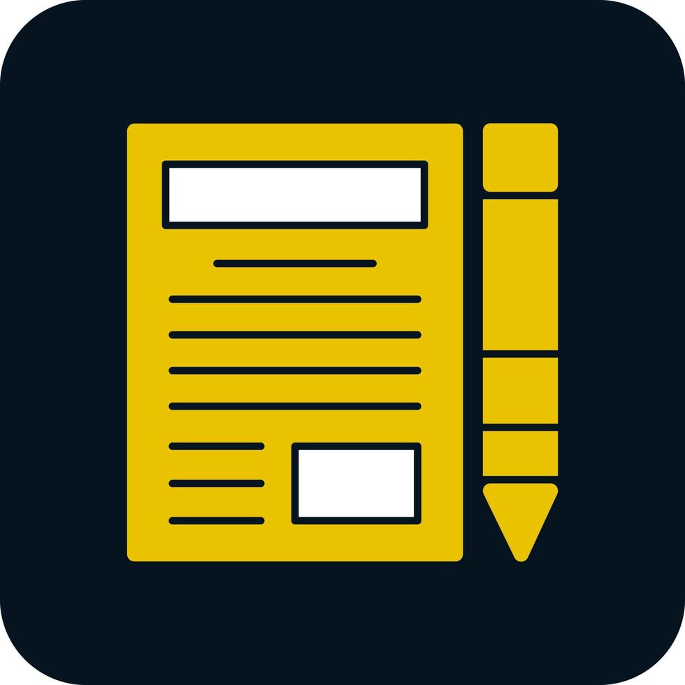 Blogger Vector Icon Design