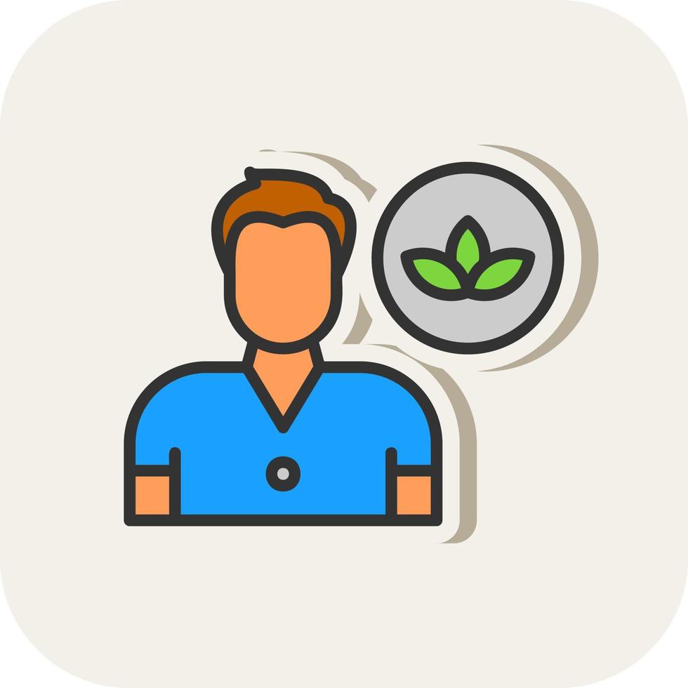 Relax Vector Icon Design