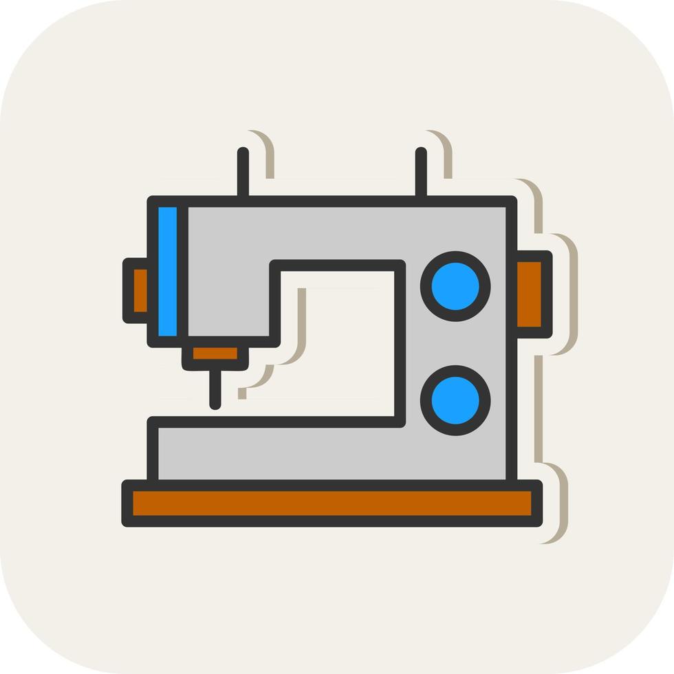 Sewing Machine Vector Icon Design