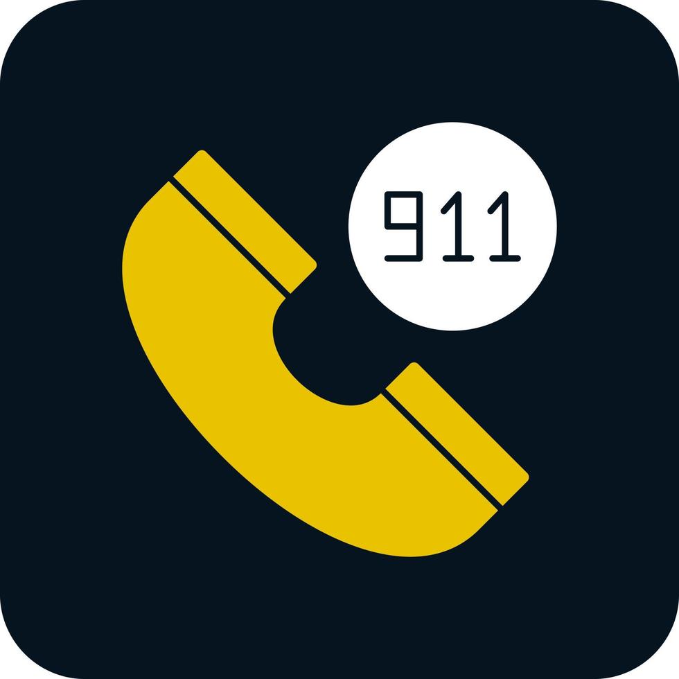 911 Vector Icon Design