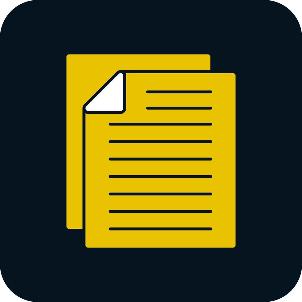 Document Vector Icon Design