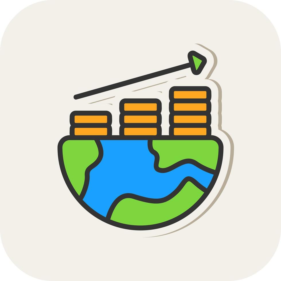 Economics Vector Icon Design