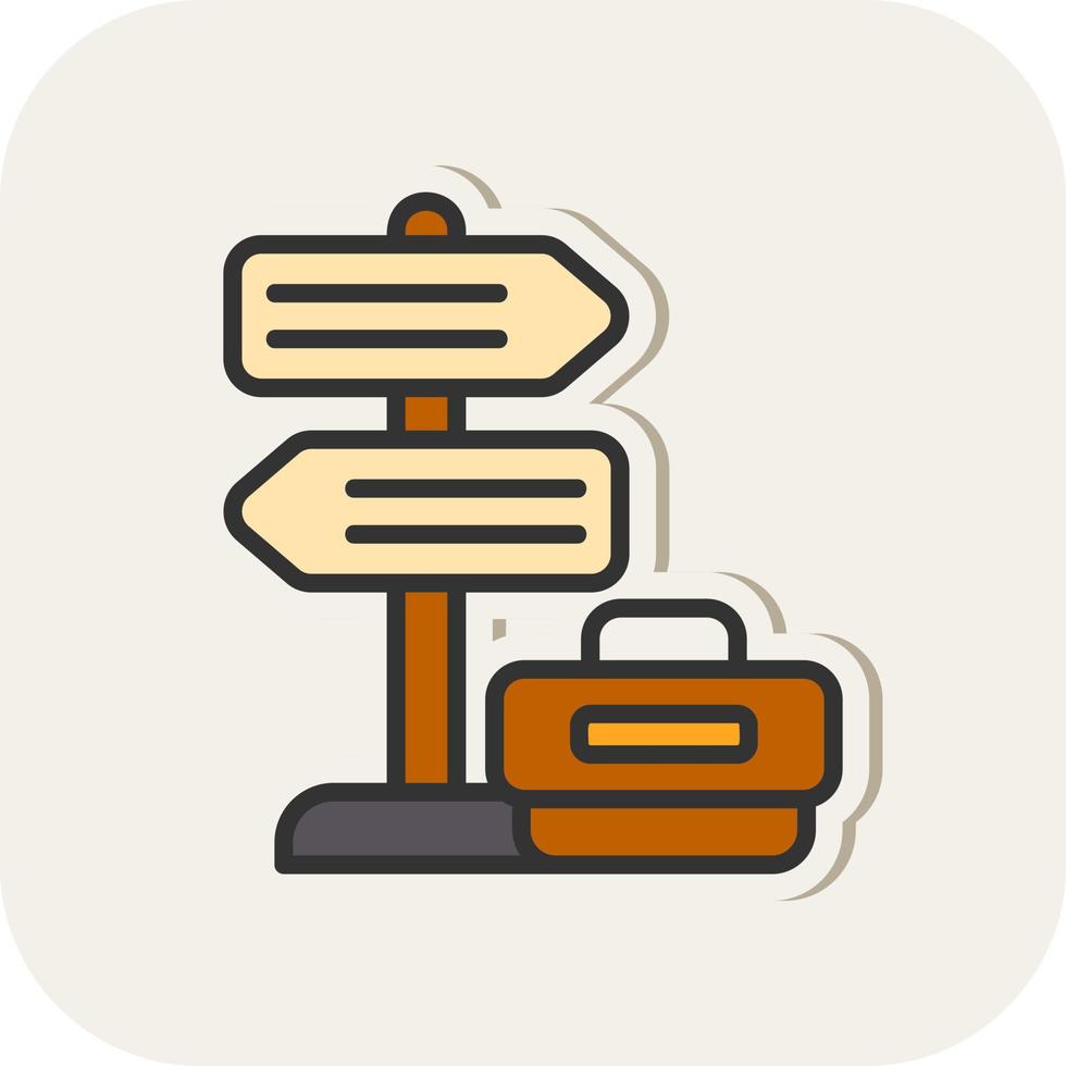 Career Choice Vector Icon Design