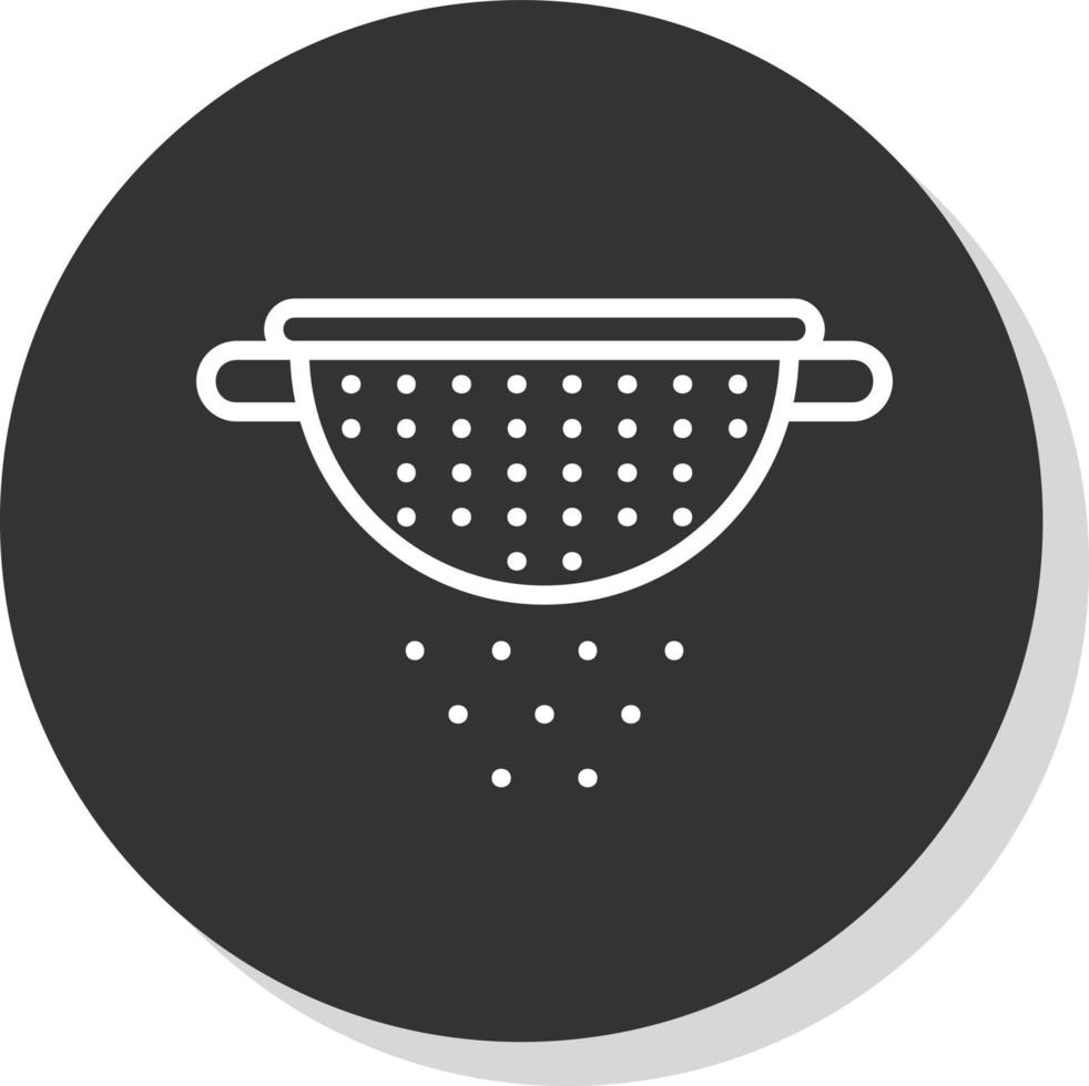 Sieve Vector Icon Design