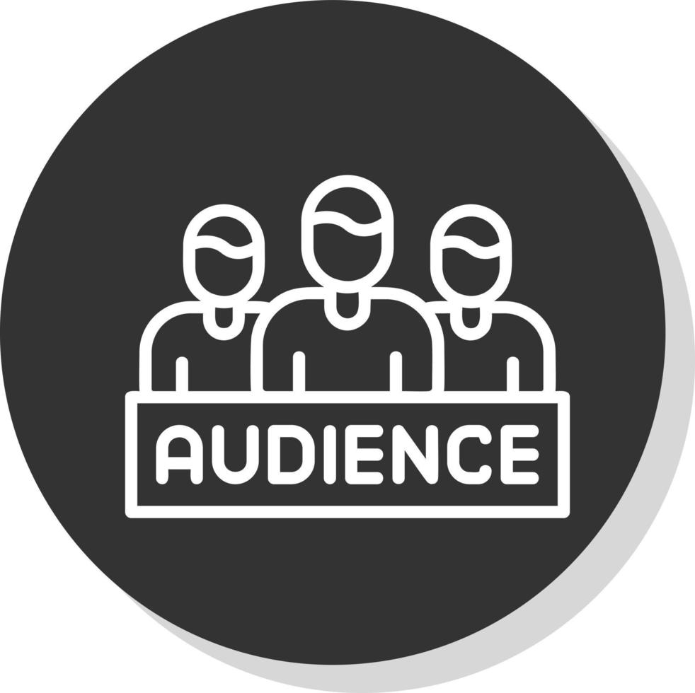 Audience Vector Icon Design