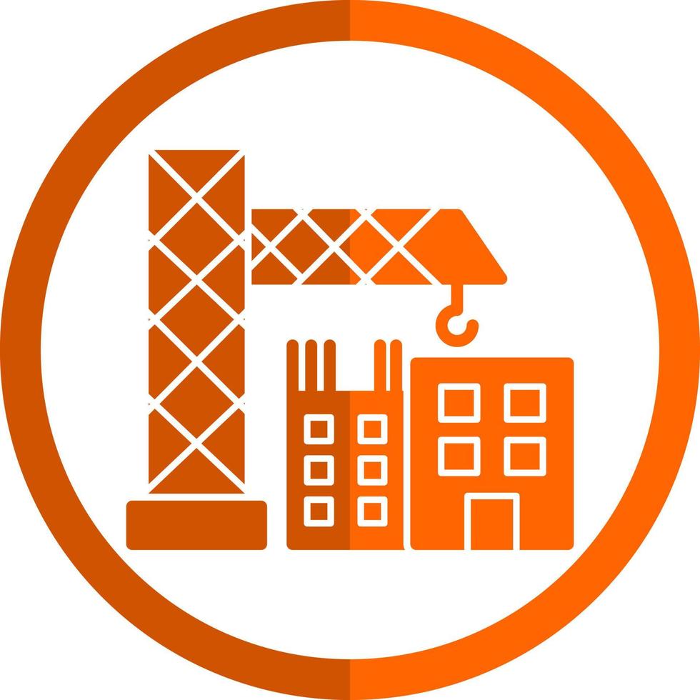 Construction Site Vector Icon Design