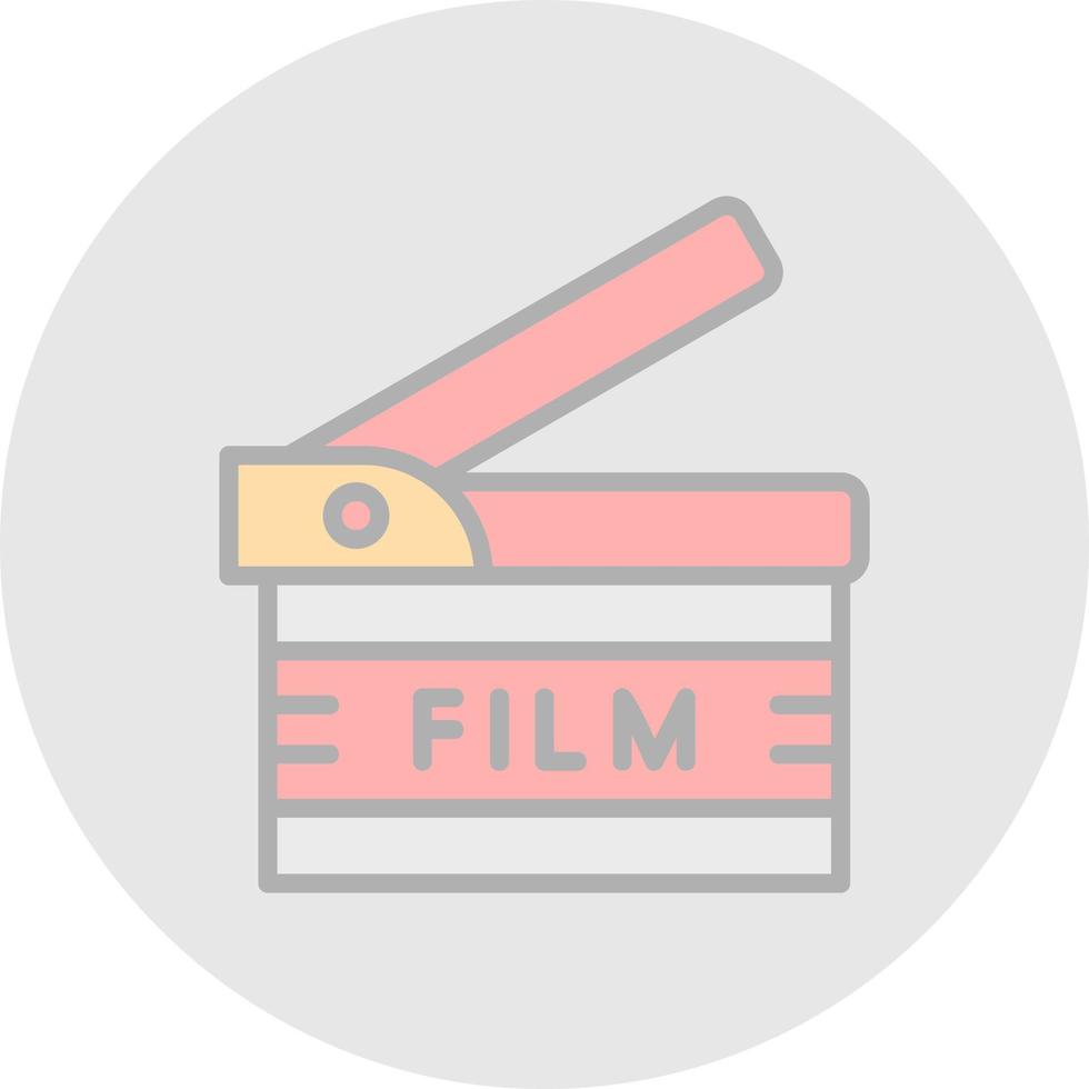 Filmmaking Vector Icon Design