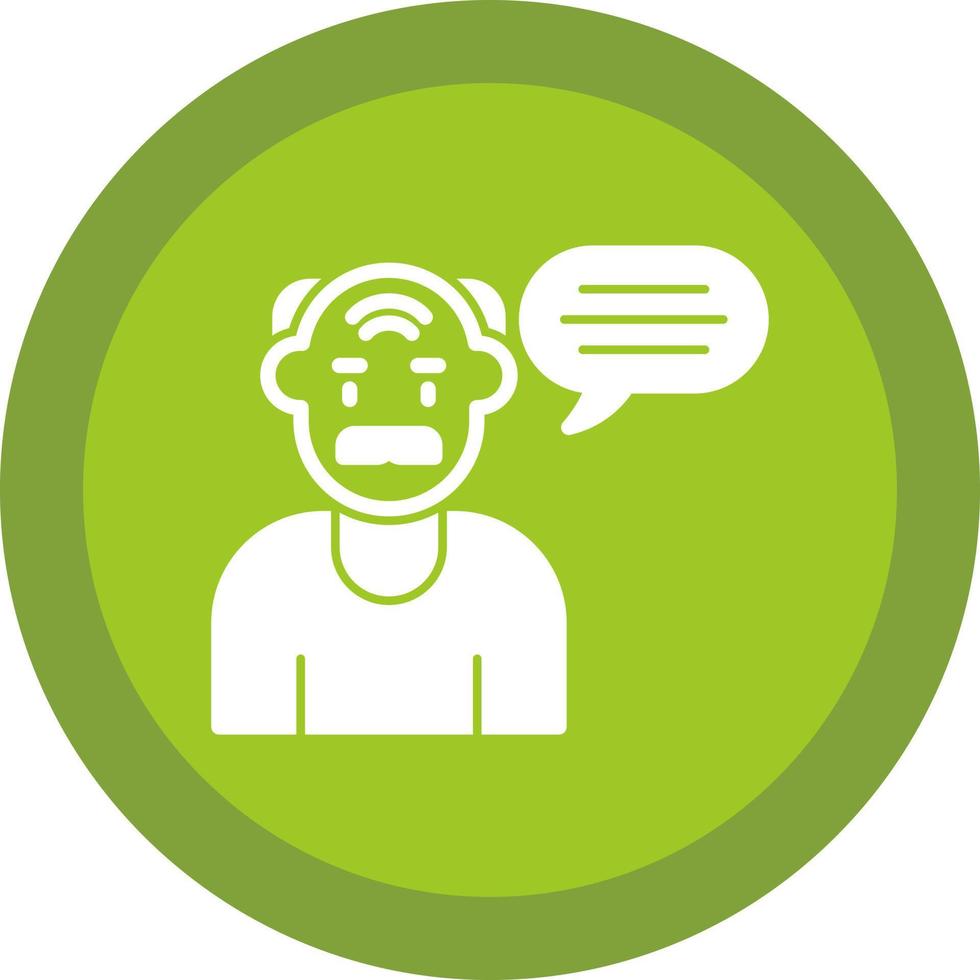 Speech Vector Icon Design