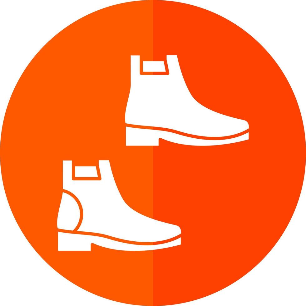 diseño de icono de vector de botas