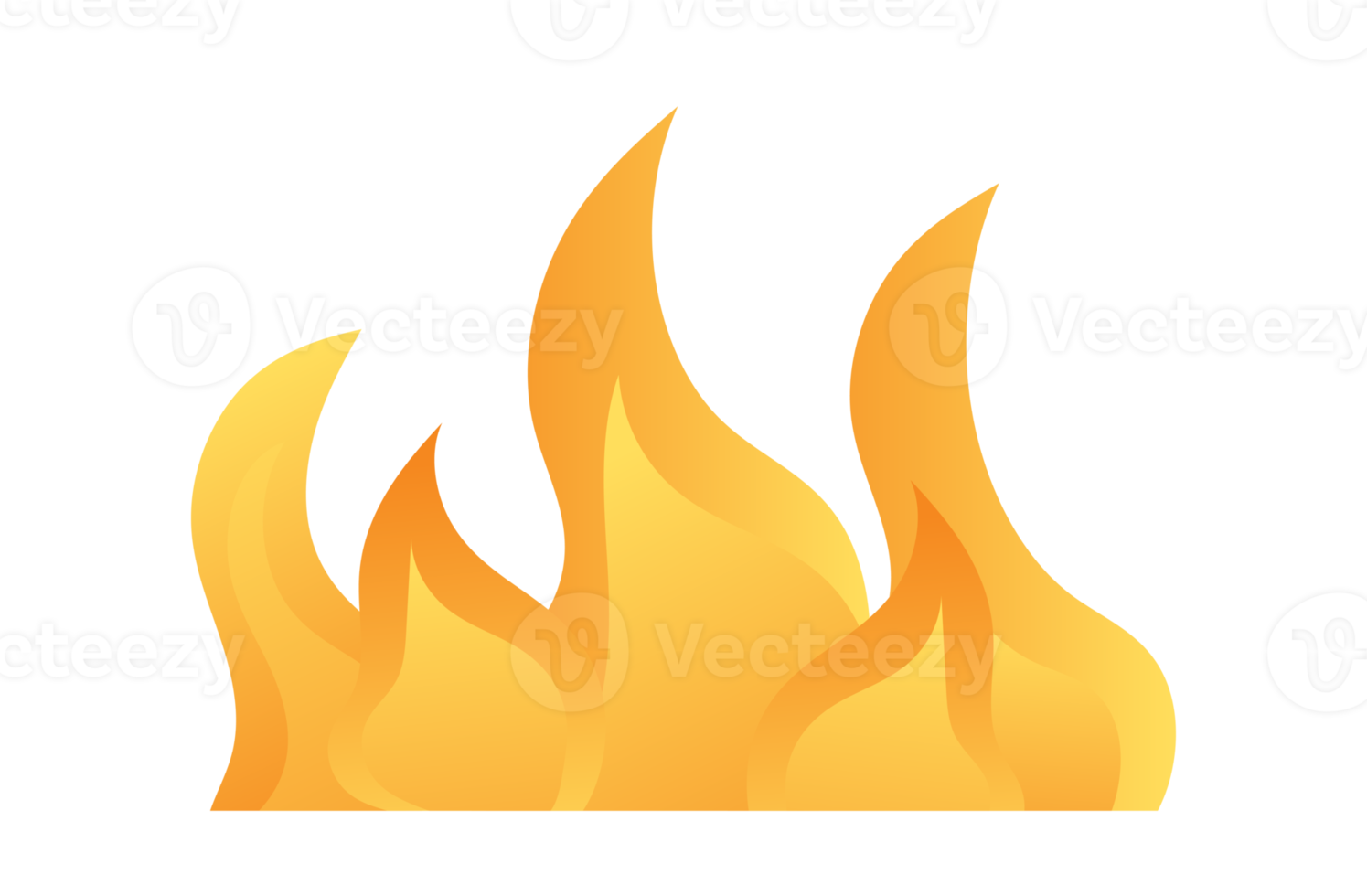 Burning bonfire illustration png
