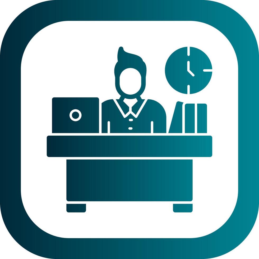 Workplace Vector Icon Design