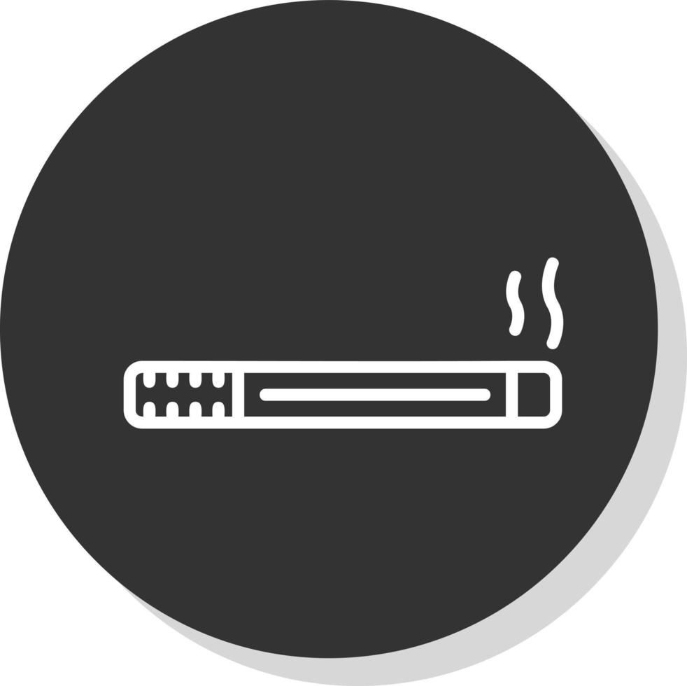 Cigarette Vector Icon Design