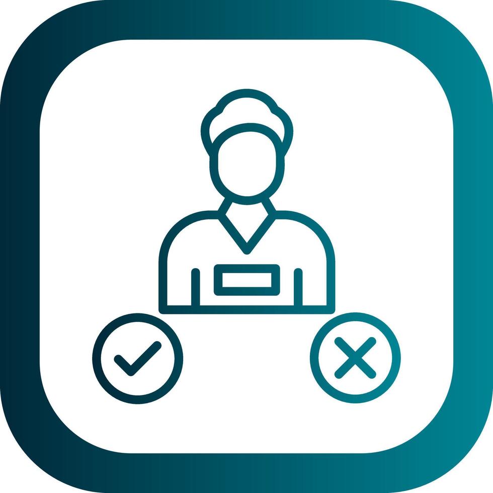 Decision Making Vector Icon Design