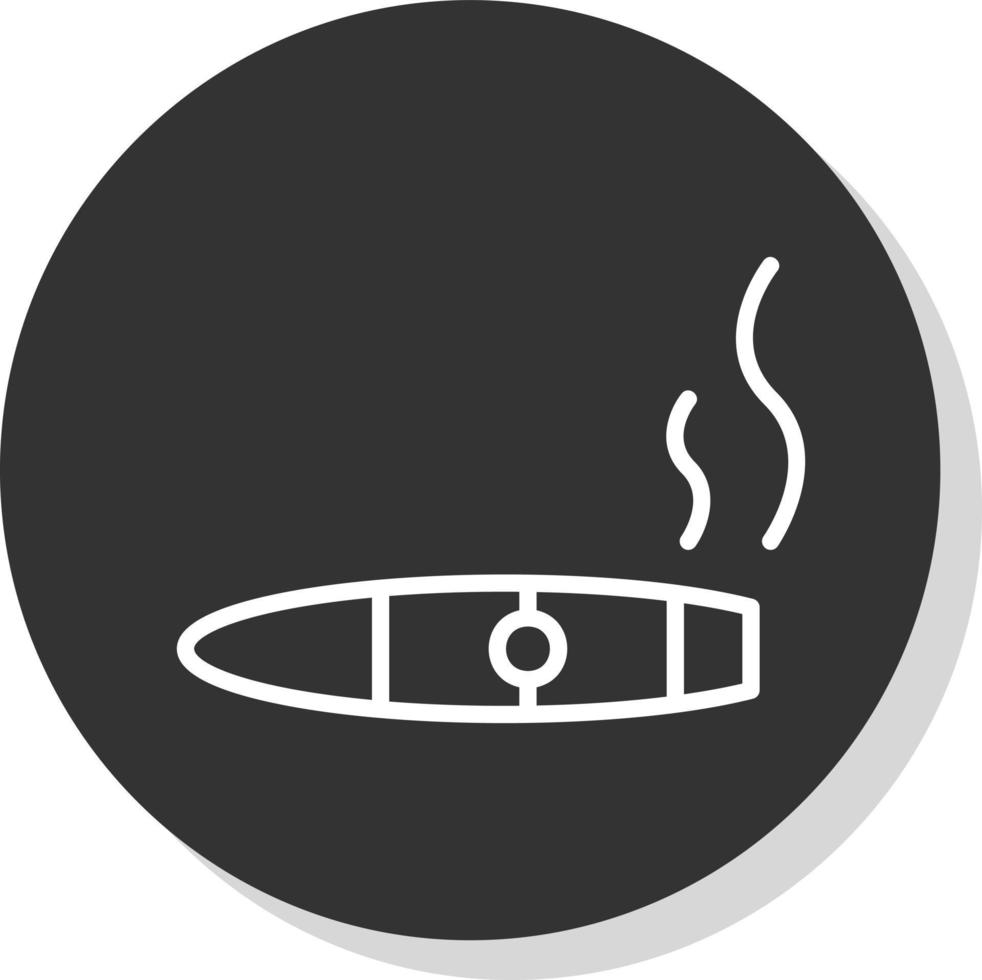 diseño de icono de vector de cigarro