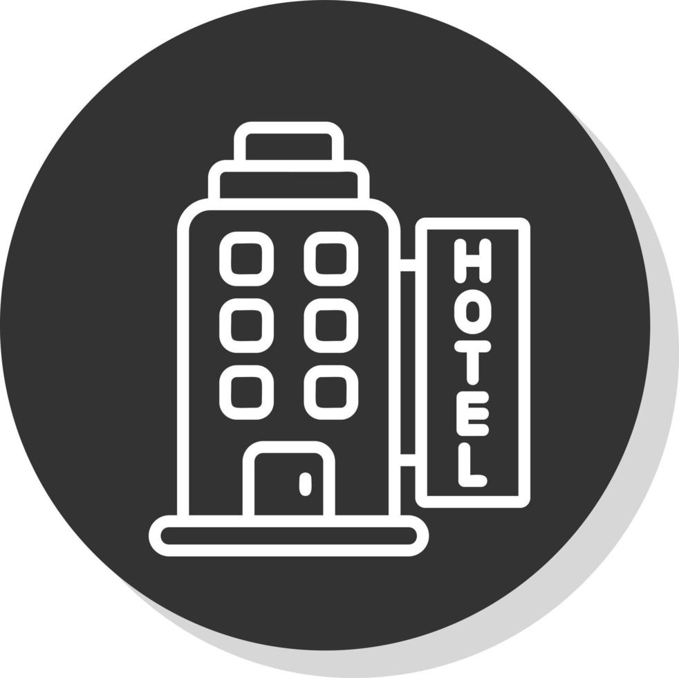 Hotel Vector Icon Design