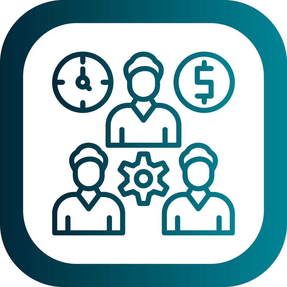 Management Vector Icon Design
