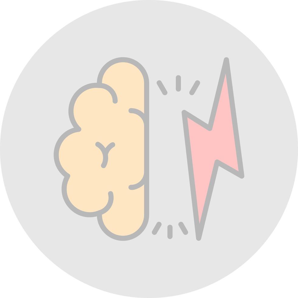 Brainstorm Vector Icon Design