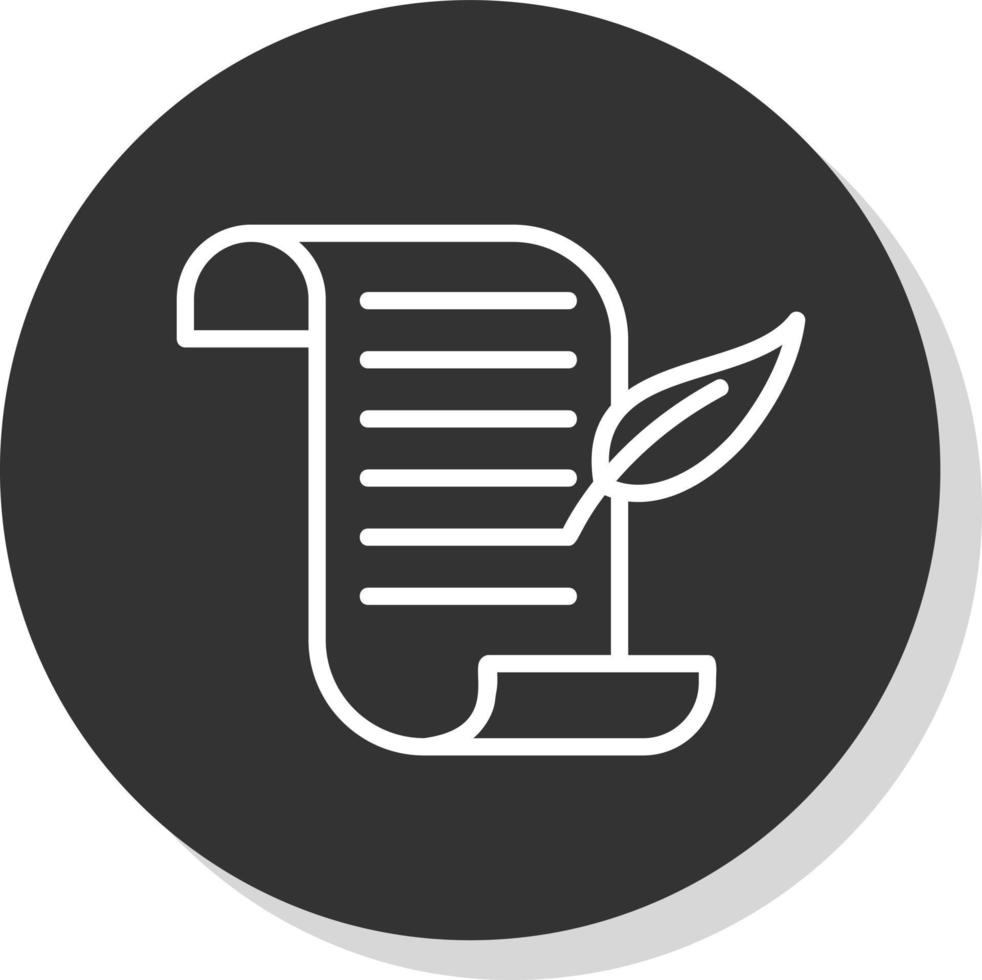 Screenplay Vector Icon Design