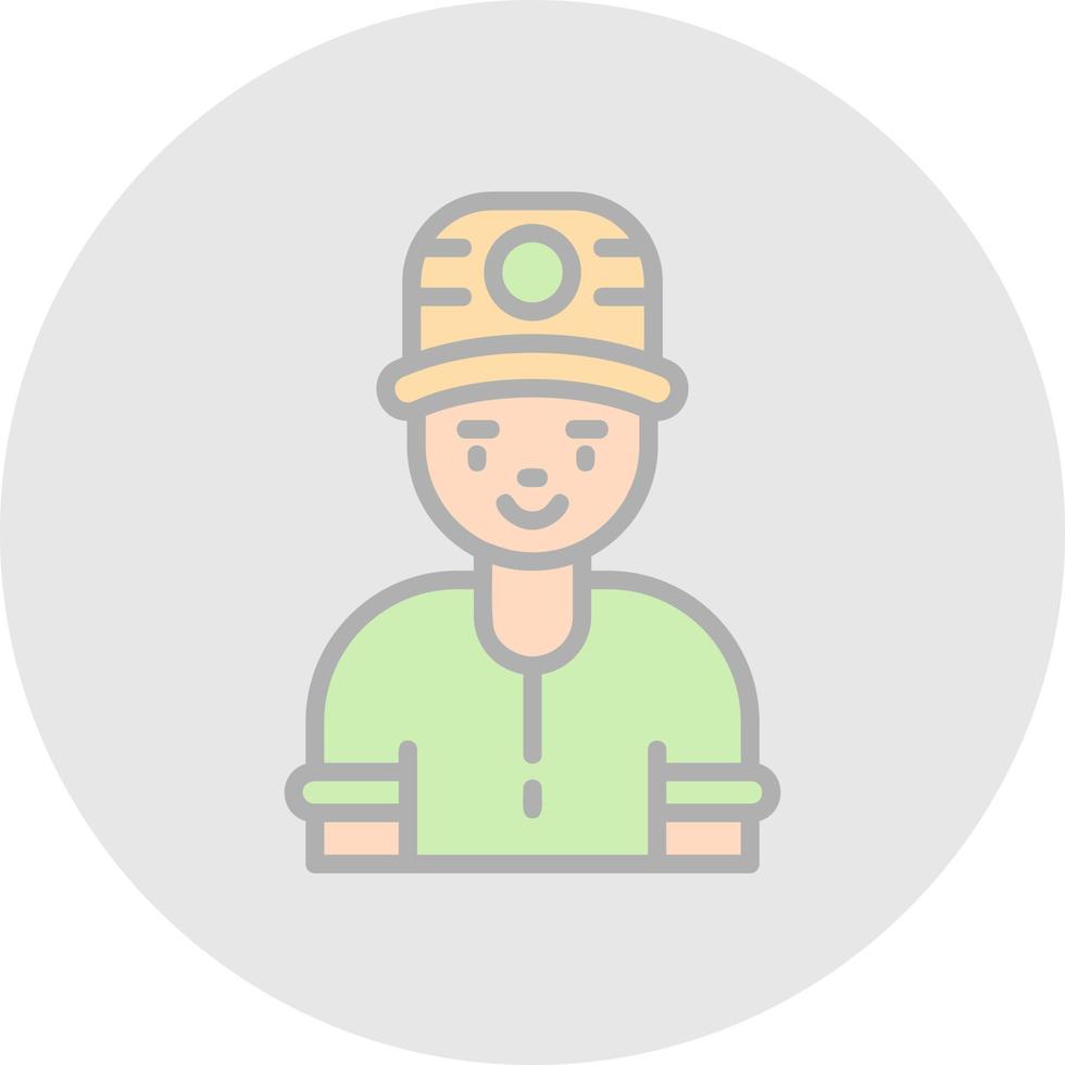 Boy Vector Icon Design