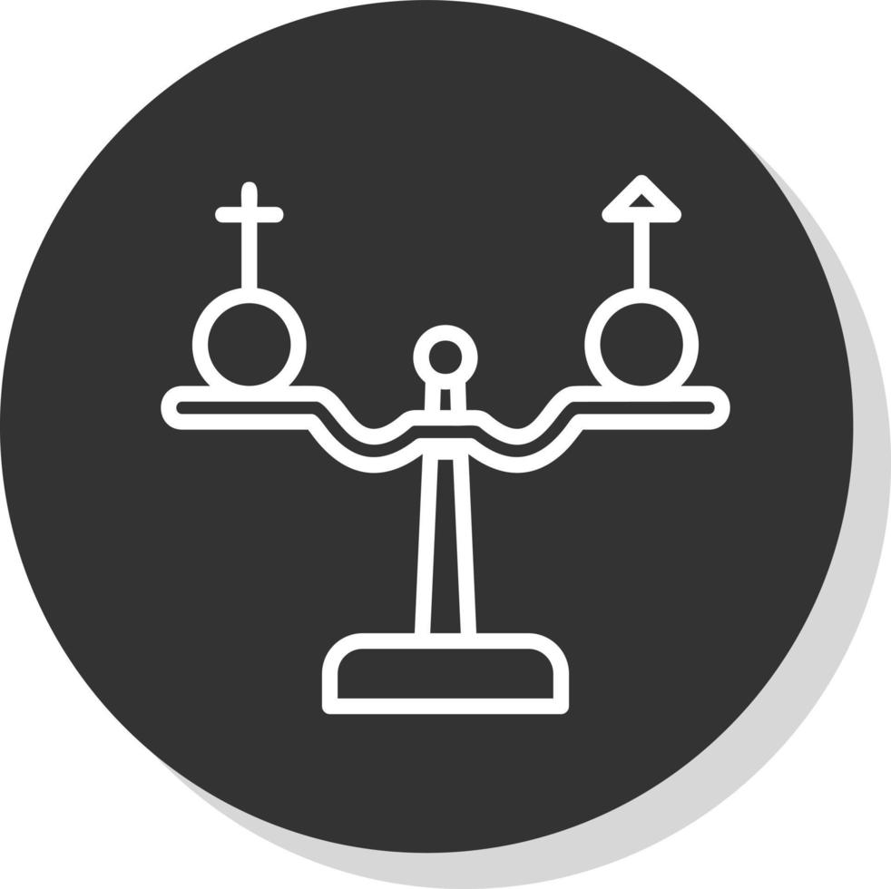 Gender Equality Vector Icon Design