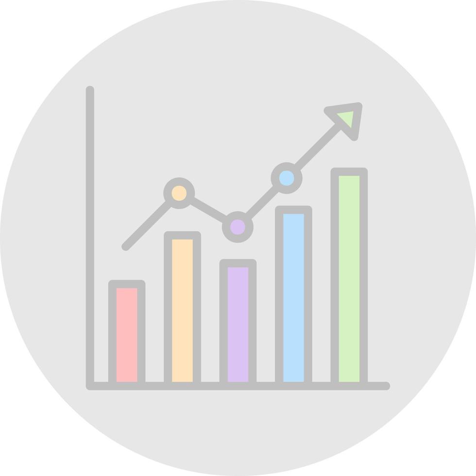 Analytics Vector Icon Design