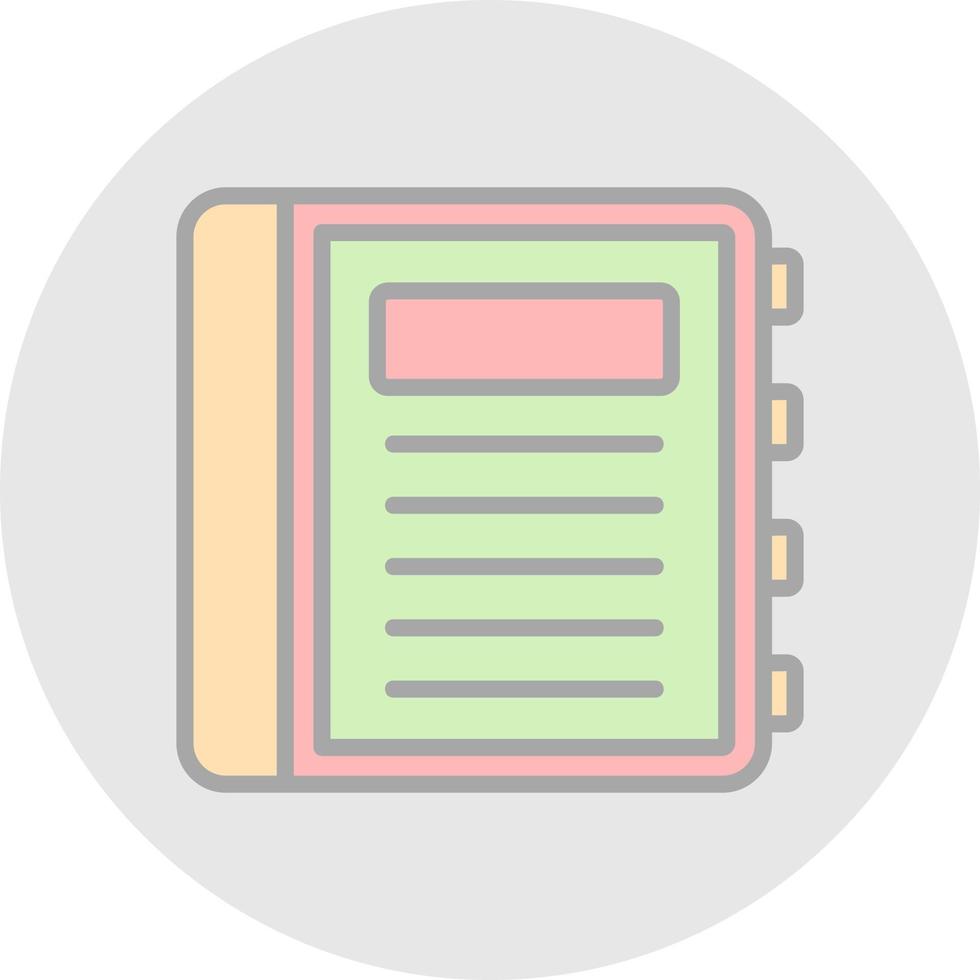 Books Vector Icon Design