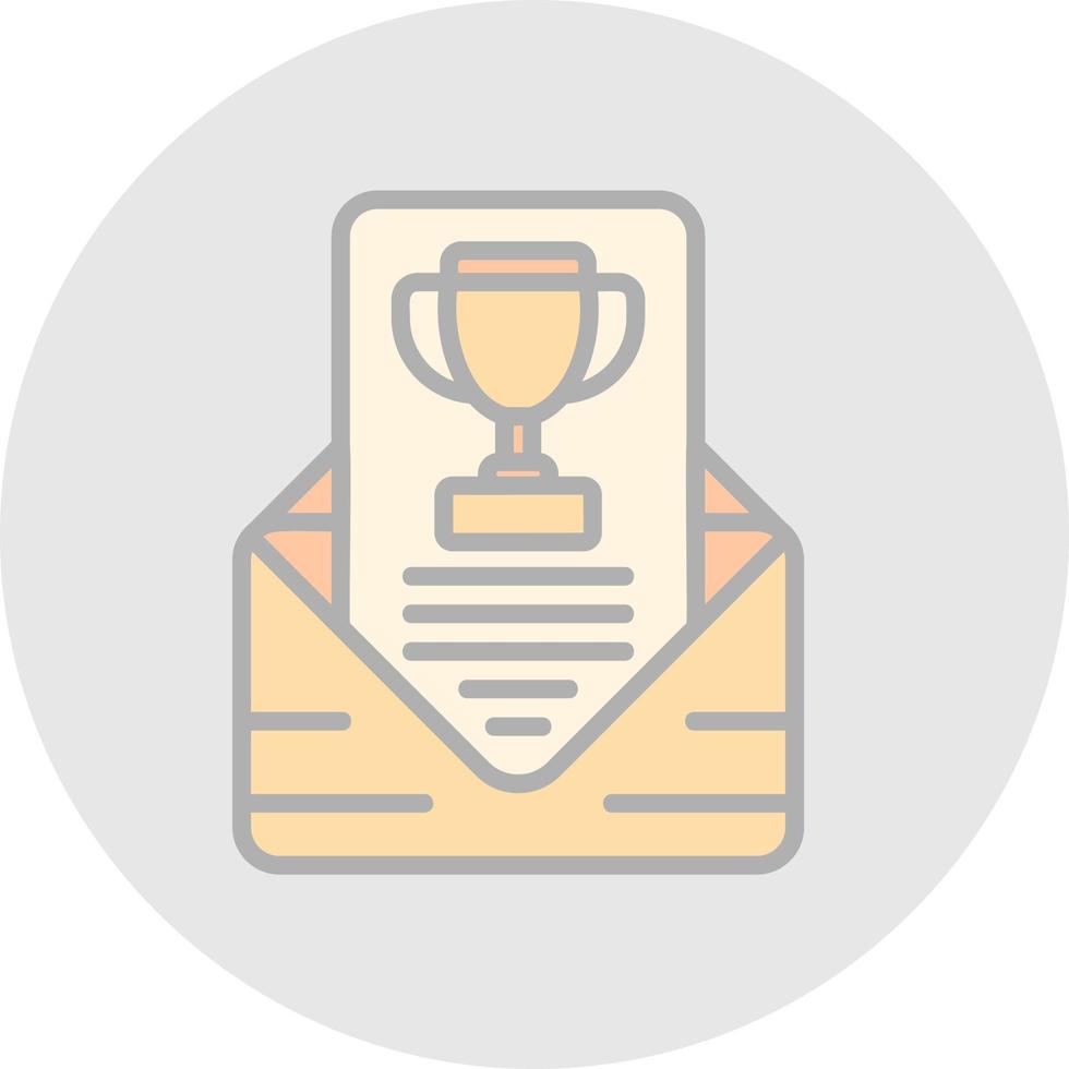 Nomination Vector Icon Design