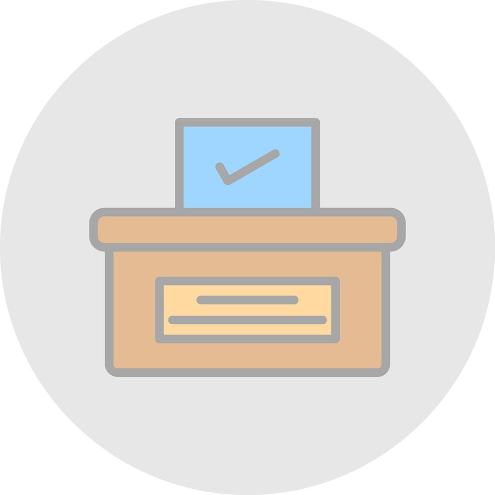 Voting Vector Icon Design