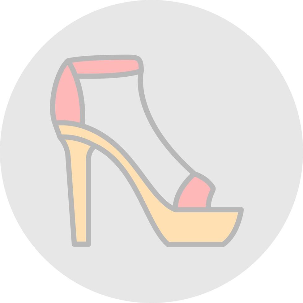 Heel Vector Icon Design