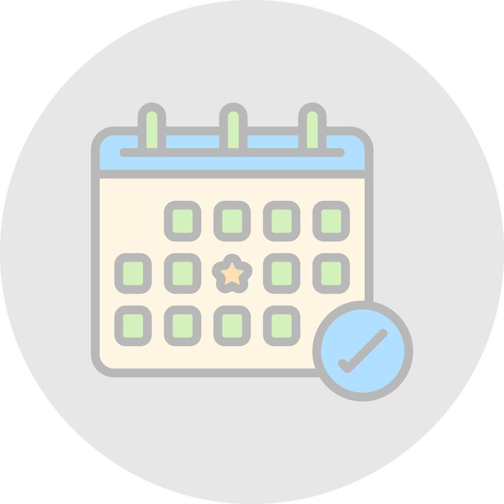 Event Organization Vector Icon Design