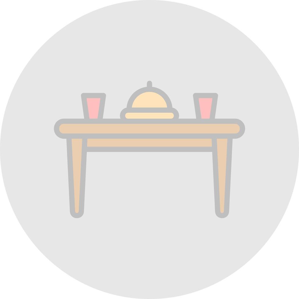 Table Vector Icon Design