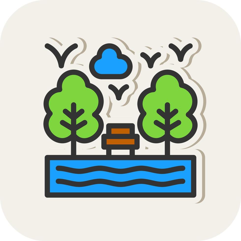 Outdoor Vector Icon Design