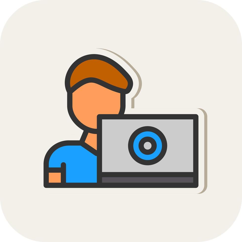 Boy Vector Icon Design