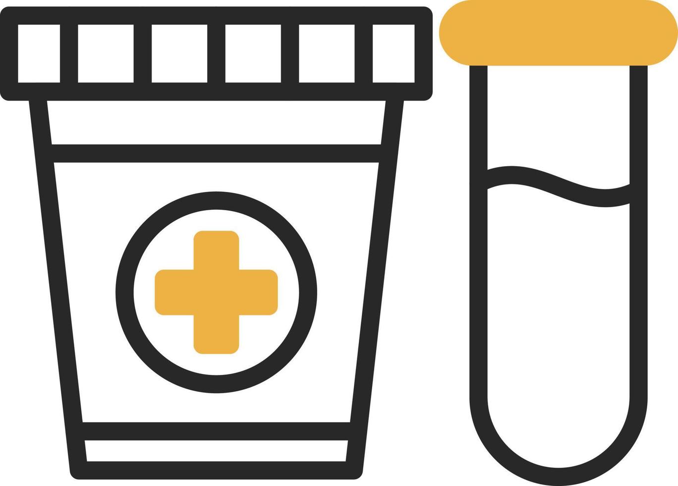 Urine Test Vector Icon Design