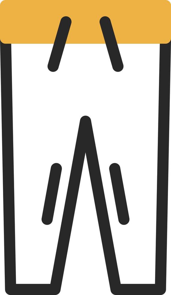 diseño de icono de vector de pantalones