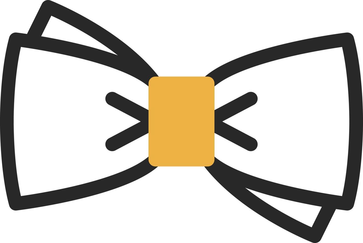 Bow Tie Vector Icon Design
