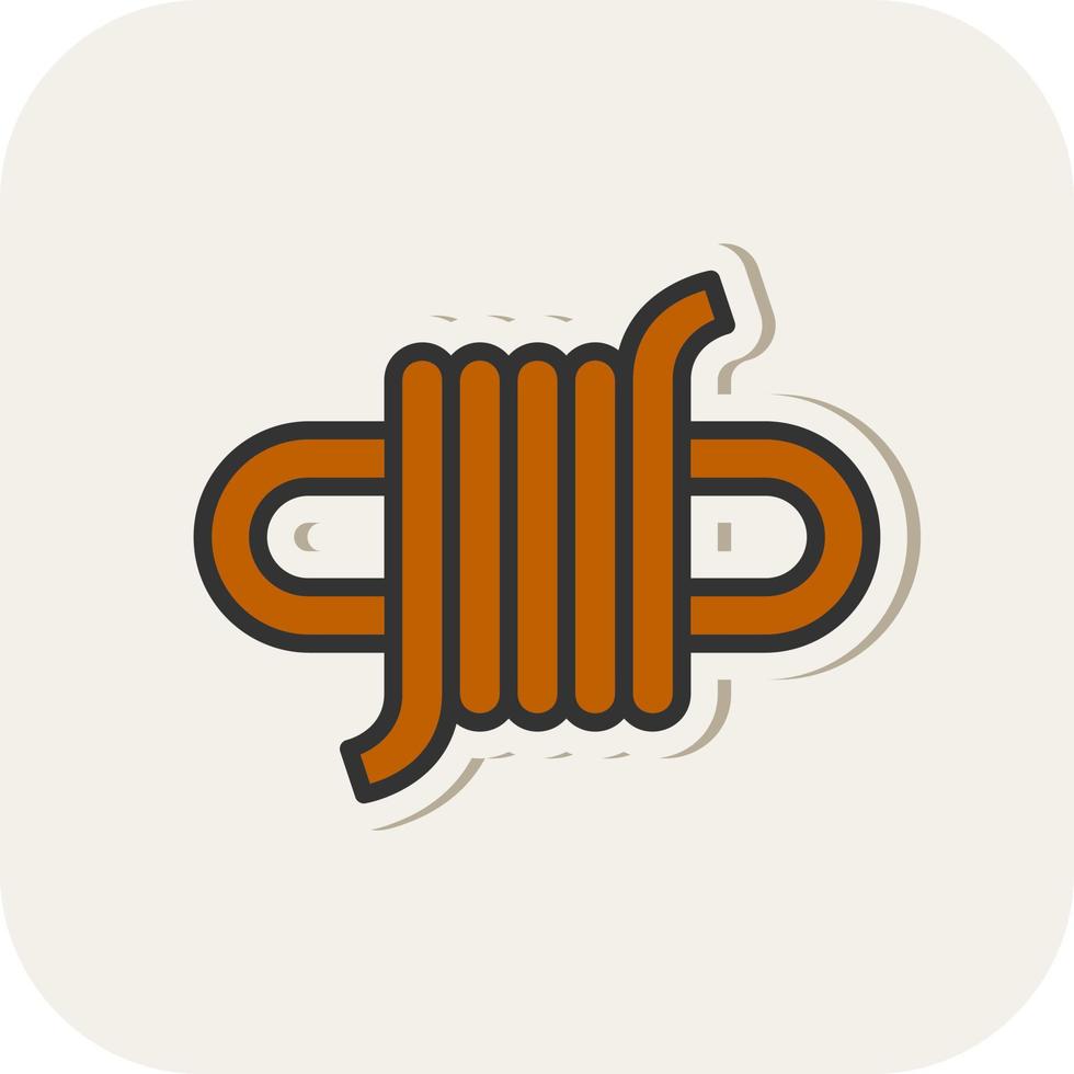 Rope Vector Icon Design