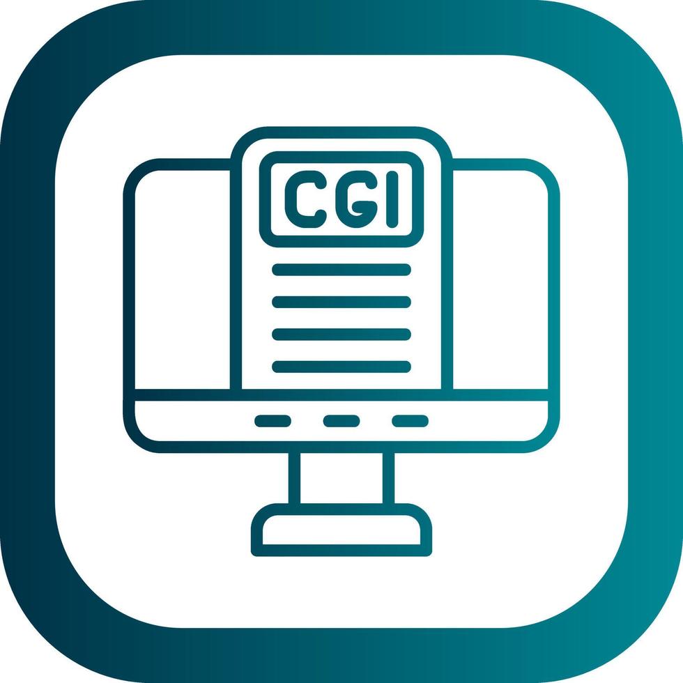 Cgi Vector Icon Design