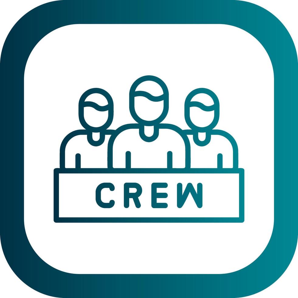 Crew Vector Icon Design