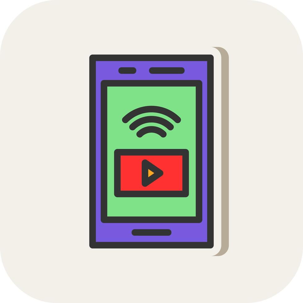 Real Media Vector Icon Design